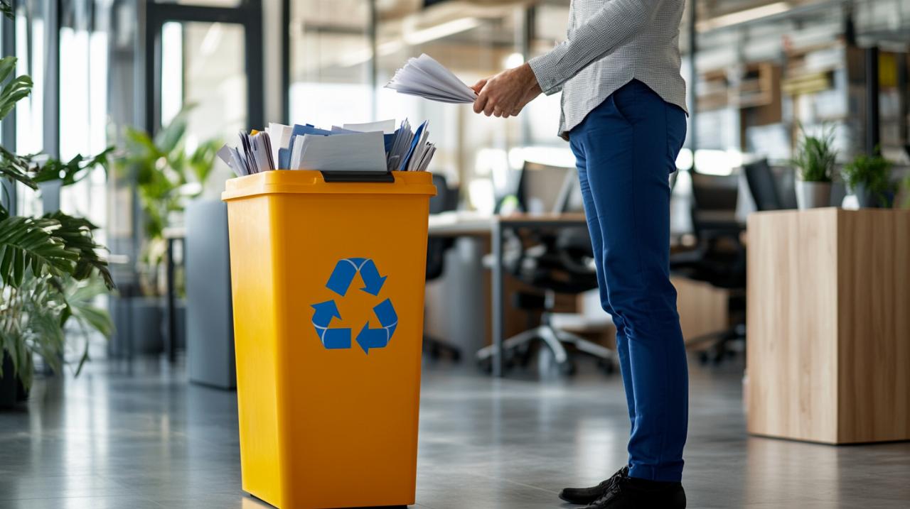 La Poste lanza un servicio de reciclaje de papel en las empresas: Entre economía circular y transición digital